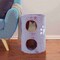 Pet Adobe Cat Condo 2 Story Double hole with scratching surface 14in diameter 20.5in high gray by Pet Adobe 129409XSV - alternate 5